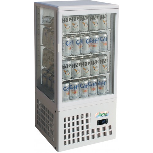 Vetrina refrigerata espositiva 4 lati 58lt